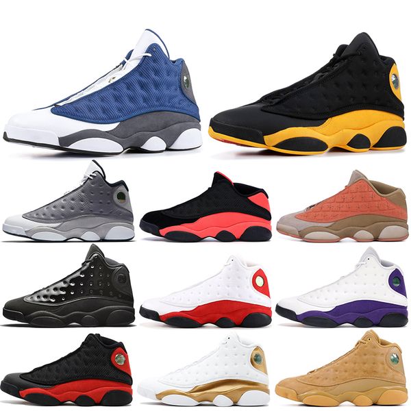 

wholesale jumpman 13 13s basketball shoes for men women flint class of 2002 clot sepia stone bred chicago mens trainers sneakers