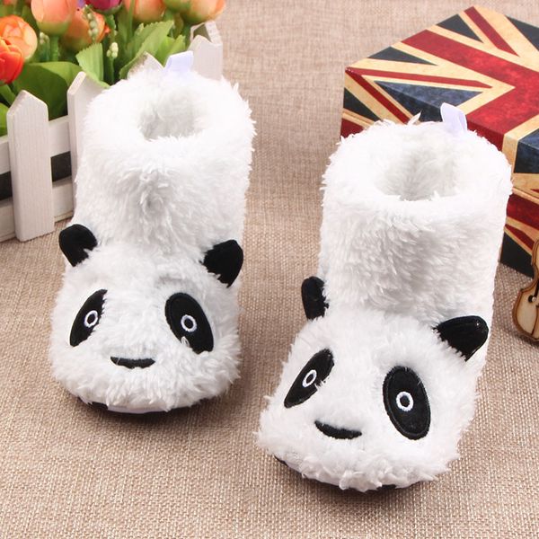 

0-18m baby girls boys cartoon snow boots shoes newborn baby winter supper keep warm soft sole boots plush cute coral velvet