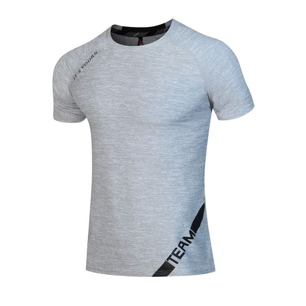 

cool quick dry breathable running t-shirt fitness tennis soccer gym sportswear t-shirts, Black;blue