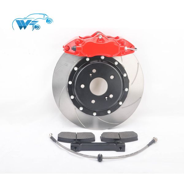 

koko racing car racing using 2018 brake set wt9200 4 pot brake caliper with 330*28mm more durable disc with hose