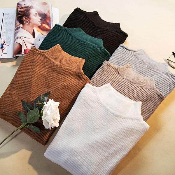 

дизайнер свитер женщины свитера пуловеры женщины и полиэфирных свитера femme осень зима женщины top теплый knittwear высокой упругой джерси, White;black