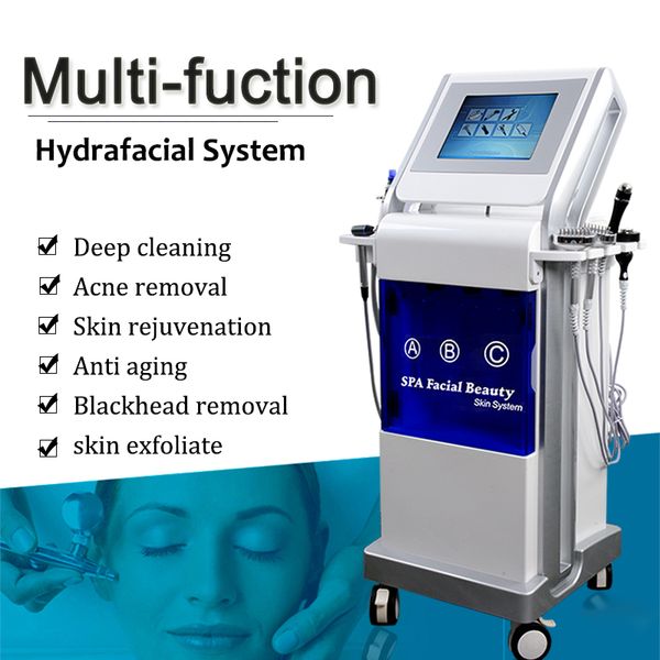 

9 in 1 hydrafacial машина машины по уходу за кожей лица кислородом для удаления угрей алмаз микродермабразия глубокой очистки hydrofacial