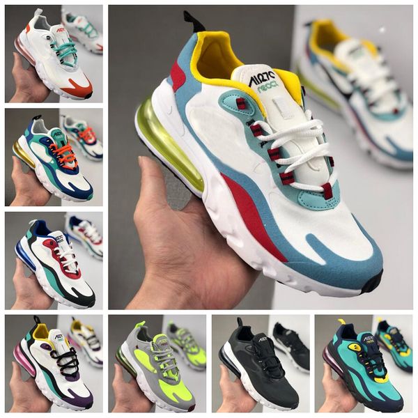

2020 bauhaus 270s react 27c running shoes women mens sneakers trainers optical blue void hyper jade des chaussures schuhe zapatos, White;red