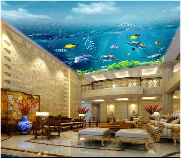 Customized Large 3d Photo Wallpaper 3d Ceiling Murals Wallpaper Hd