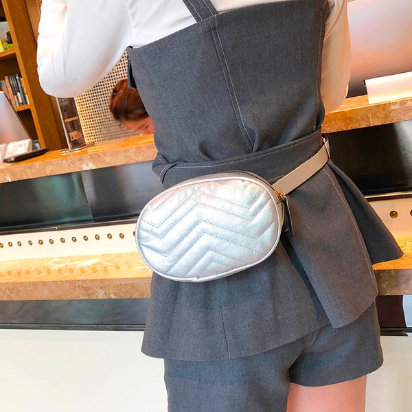 

women luxury waist bag belt bag women rivets waist fanny pack bags vintage pu leather heuptas wandelen groot bum festival
