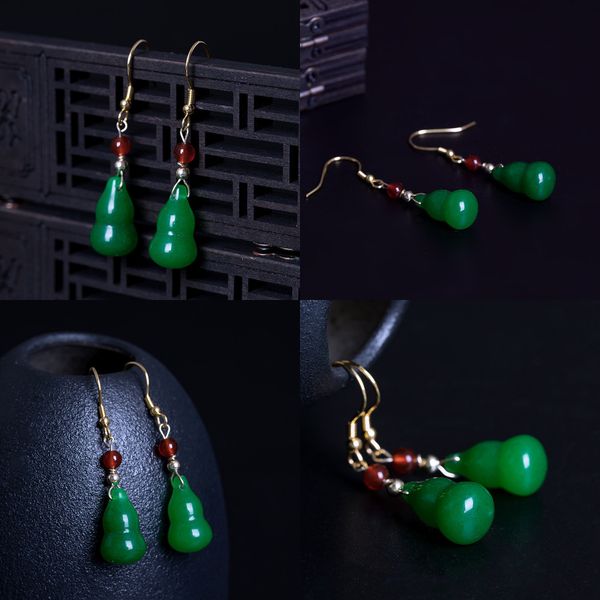 

925 s silver руководство ancient dry young тыква eardrop шитье агатовые короткий фонд серьги подарков серьга сваровски серьги gemstone, Golden