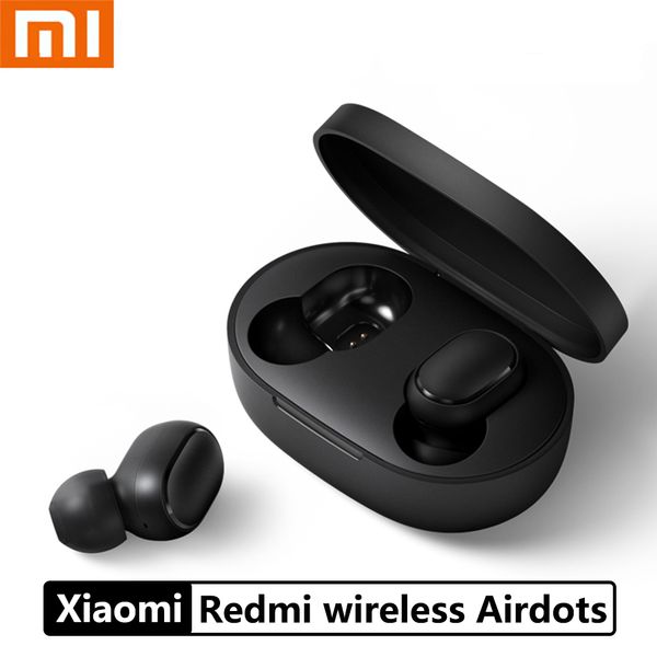 

xiaomi redmi airdots tws microphone handsheadset ai control bluetooth 5.0 headset stereo wireless motion active noise reduc