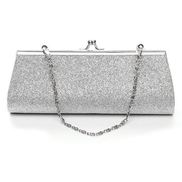 

ljl women glitter clutch purse evening party wedding banquet handbag shoulder bag