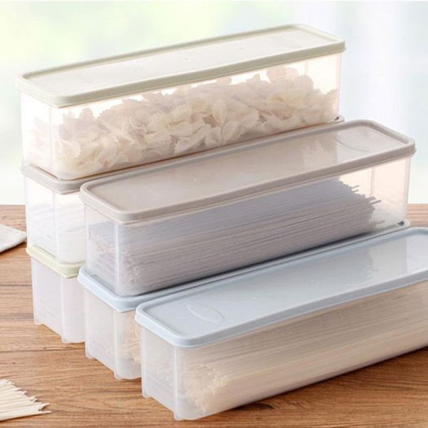 

high-end design single layer refrigerator airtight noodles storage box translucent home kitchen eggs fruit container