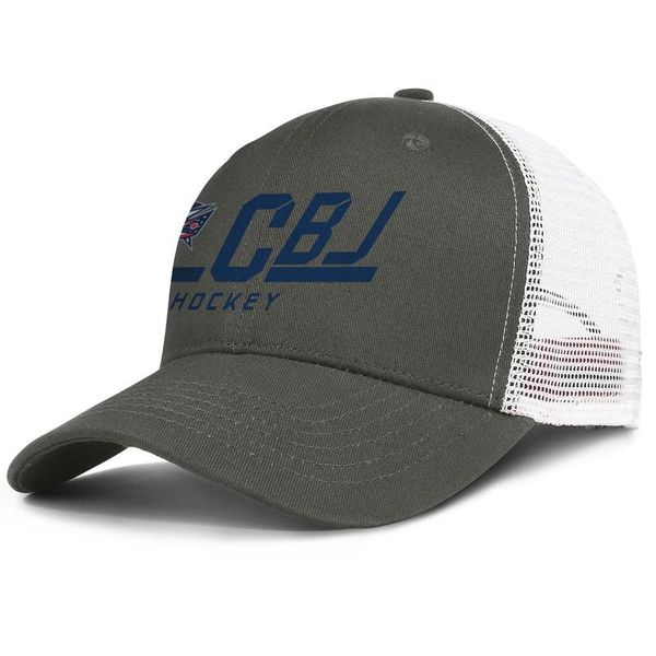 

columbus blue jackets hockey team mens and womens adjustable trucker meshcap designer fashion baseball personalized unique baseballhats, Blue;gray