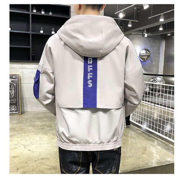 

men's jacket luxury clothes autumn mens pocket hip hop solid color designer thin men hoode slim plus size m--4xl 05, Black;brown