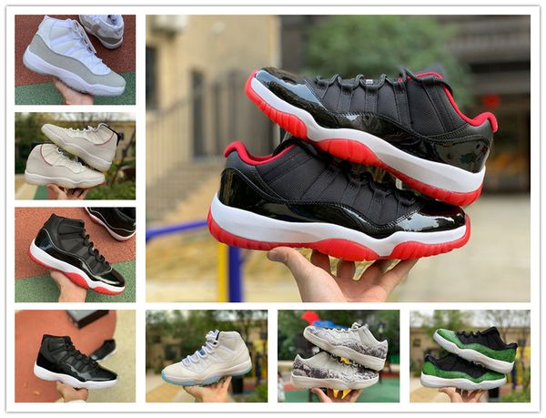 

2020 новый бред 11s 11 мужской и обувь женской баскетбольной concord 45 платинового оттенок cherry hat и robe space jam air sports кроссовка, Black