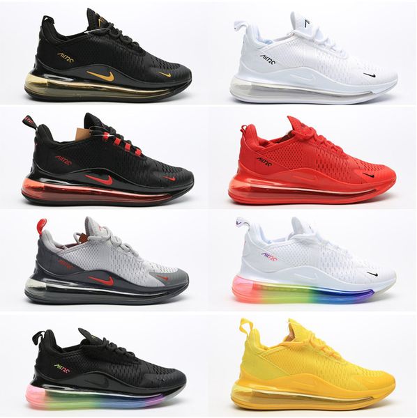 

Горячая продажа NK Air Max 720 + 270 кроссовок классических воздушной подушки пробежка кроссовки мужчины женщина спортивных ботинки для высокого качества