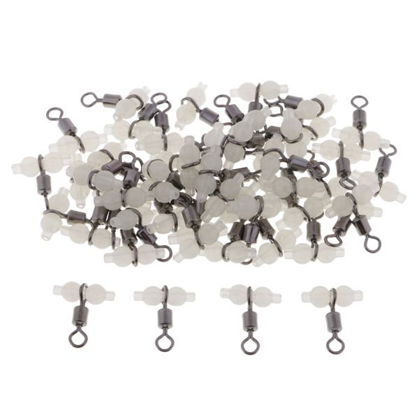 

50pcs из нержавеющей стали световой 3 way рыбалка вертлюги cross line connectors - изготовят различные цвета под разным light