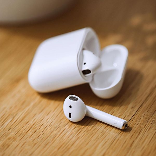 

With pop up window new 2019 bluetooth double ear earphone head et work touch voice control a upercopy airpod 1 1 quality