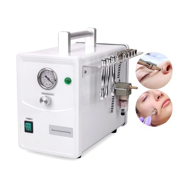 Máquina de Diamante Diamante Portátil Microdermoabrasão Microdermoabrasão Rejuvenescimento Facial Peeling Dispositivo Salão de beleza ou uso doméstico