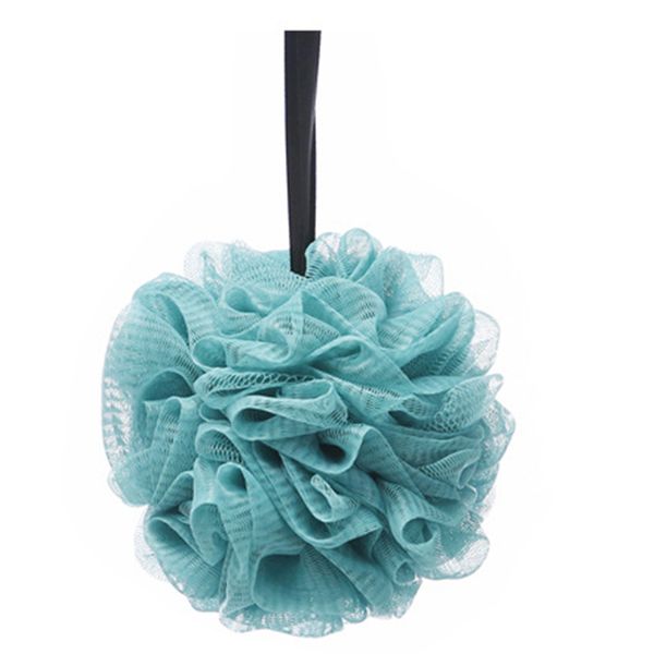 

home cleaning soft pe shower skin care flower shape bathroom durable washable bath ball