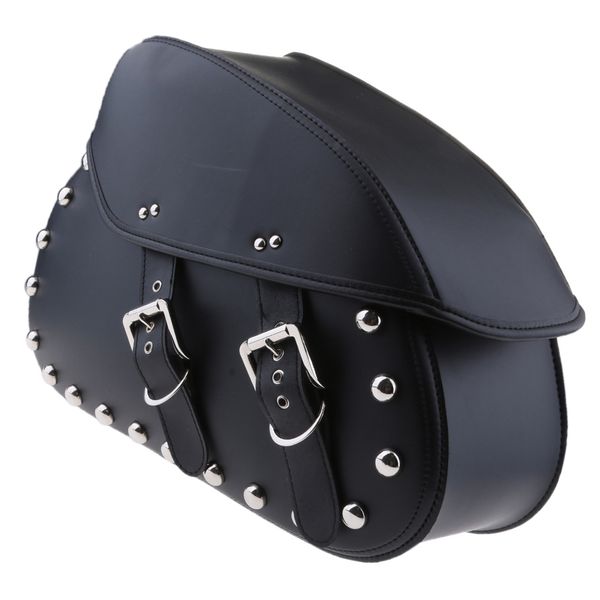 

saddlebags left side storage for honda shadow yamaha v-star xvs 650 950 1100