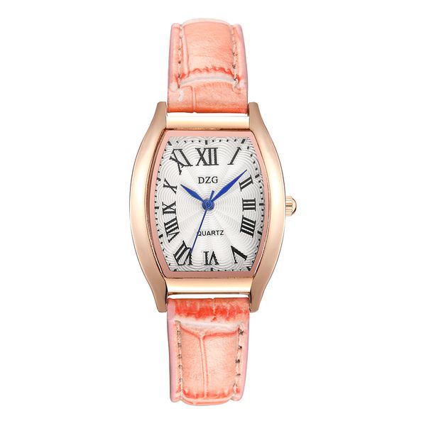 

quartz watches women clock lady square leather strap rectangle casual fashion women's dress watch ladies wristwatch 233, Slivery;brown