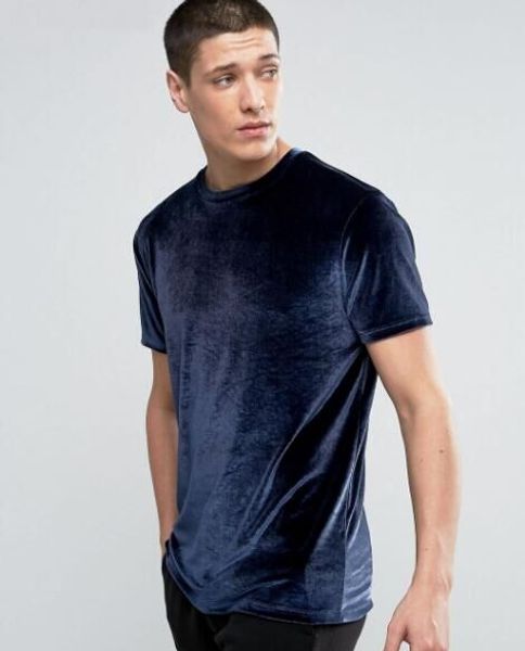 camisetas de terciopelo