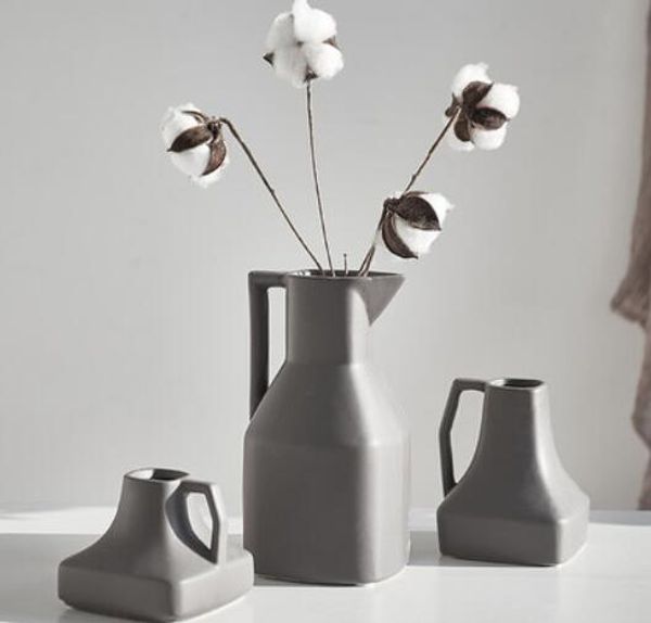 2019 Nordic Ins Modern Minimalist Ceramic Vase Office Desktop Tv Cabinet Home Interior Trinkets Ornaments From Dong1221 13 06 Dhgate Com