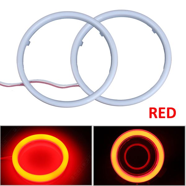 

car angel eyes red 60mm 70mm 80mm 90mm 95mm 100mm 110mm 120mm 12v led halo ring drl universal for car auto fog light motorcycle