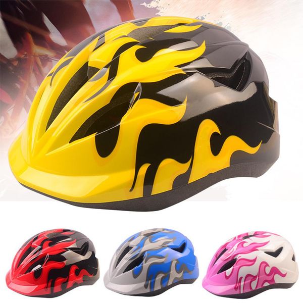 

children colorful bicycle helmet cycling skateboard safety helmet lightweight adjustable breathable riding bike for kids