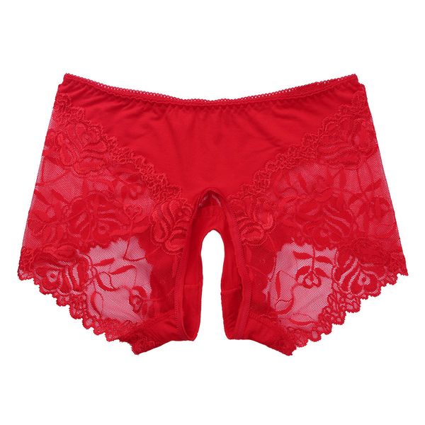 

mens open crotch panties lace gay cuecas sissy briefs underwear exotic fetish lingerie mens crotchless panties, Black;white