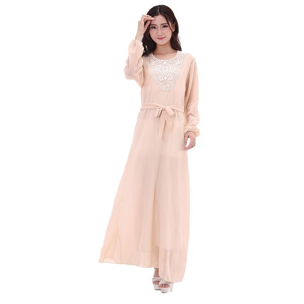 

muslim dress women's party long maxi dresses for women elegant long soft islamic women's clothing marokkaanse kaftan, Red