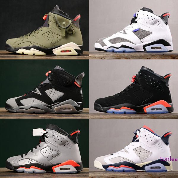 

2020 новый travis скоттс x 6 medium olive 6s мужчины баскетбольная обувь unc тинкер черный инфракрасный cactus jack sport blue oregon мужски