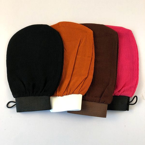

durable moroccan hammam exfoliating mitt kessa scrub glove preparation shower scrub gloves body facial tan massage mitt dlh291