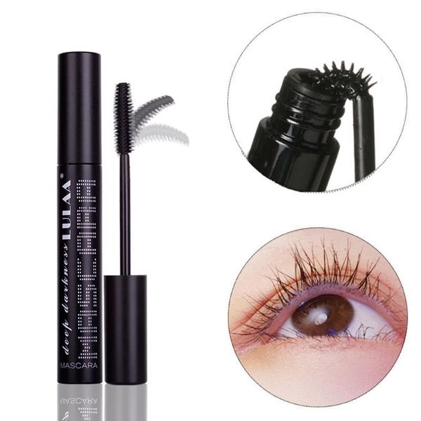 

black waterproof makeup eyelash long curling mascara eye lashes extension