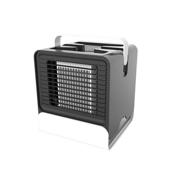 

portable usb digital air conditioner humidifier purifier with night light deskcooler cooling fan for office home