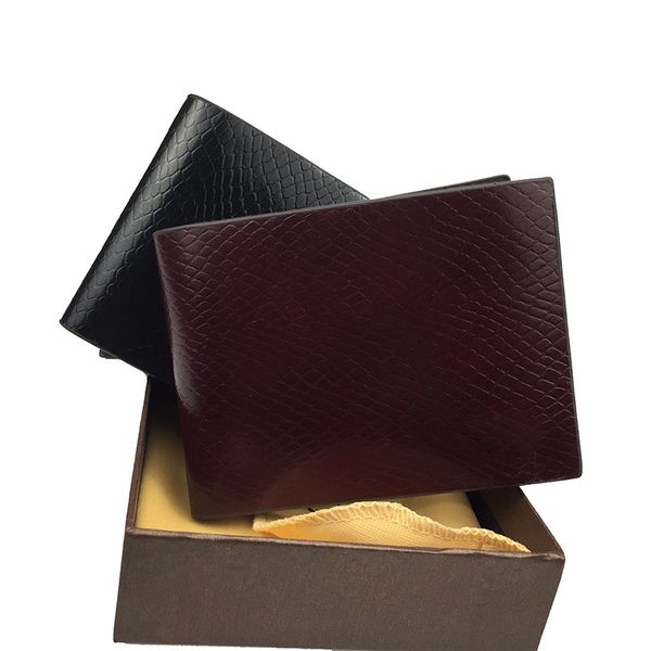 

2019 new g bag wallet plaid pattern wallet men's high-end luxury designer g wallet with box to send gifts, Red;black