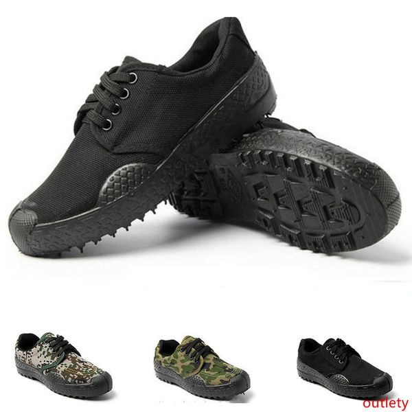 

new camouflage low canvas shoes mens womens shoes hiking outdoor black green color flat wear resistant sport sneakers size 36-46 eleven