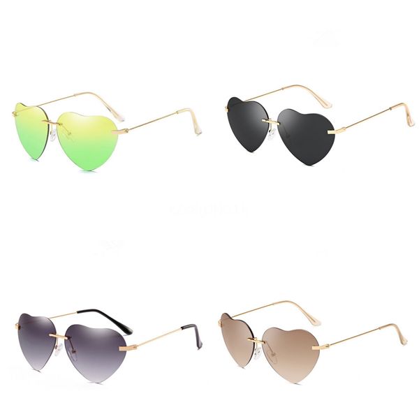 

wholesale- new fashion heart-shaped sunglasee men cool outdoor sport eyewear goggles driving night vision glasses masculino #14886, White;black