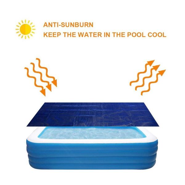 

pool & accessories 2021 cover swimming for intex zwembad solar garden outdoor paddling family pools
