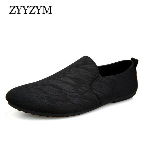 

zyyzym men loafers casual shoes men 2019 spring summer canvas men shoes light breathable fashion flat