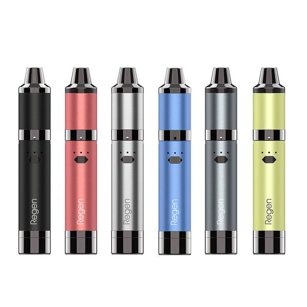 

Оригинал yocan реген комплект 1100mah мощность регулируемая воск концентрат ручка с QTС кварцевой тройной катушки Силиконовой банкой DHL бесплатно