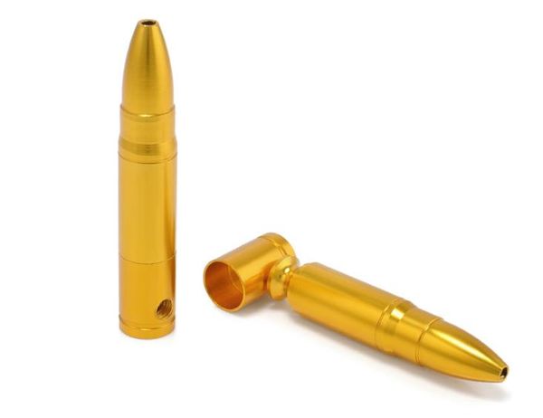 

pipe selling metal bullet modeling portable golden creative foreign trade pipe omsco