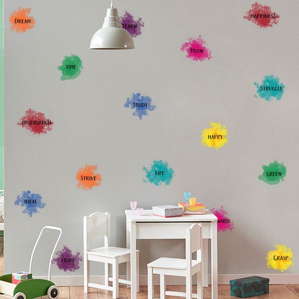 

kindergarten school tutorial class inspirational saying quotes diy removable wall stickers decals mural living room home decor