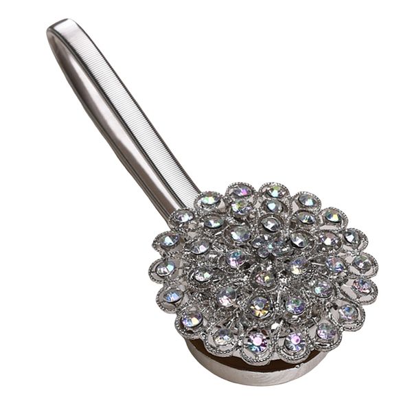 

magnetic tieback curtain holdbacks diamond clips with stretchy rope for home