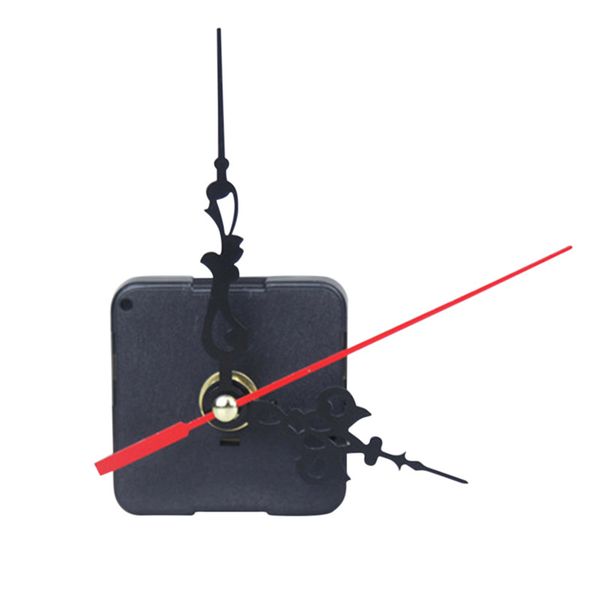 

classic quartz clock movement mechanism diy repair tool kit with black & red hands quartz wall clock movement mechanism parts
