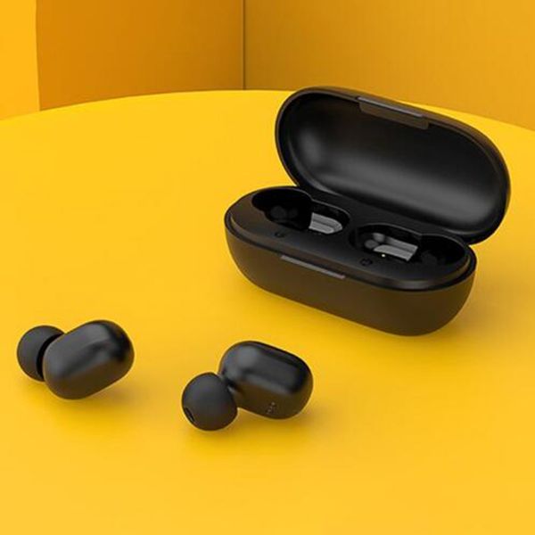 

gt1 plus qualcomm qcc3020 bluetooth 5.0 tws earbuds aptx/aac independent usage siri google assistant 18 hours standby time ipx5 - bla