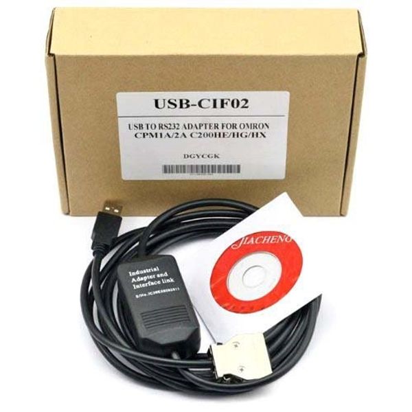 Бесплатная доставка Omron PLC USB-CIF02 Кабель CPM1A / CPM2A / C200H / CQM1