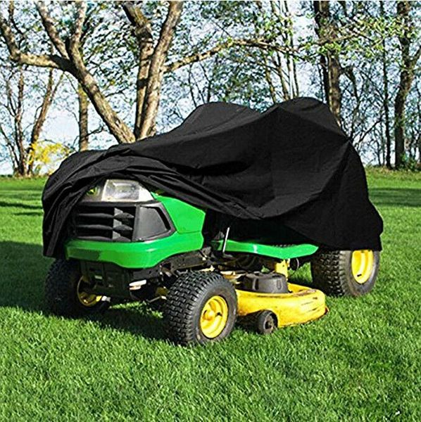 

household merchandises modern style usa black garden tractor heavy duty riding lawn mower cover waterproof protector