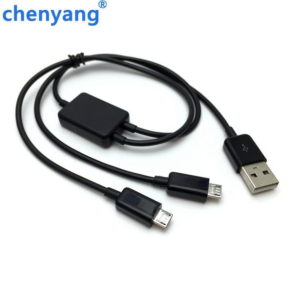 

new dual micro usb splitter charge cable usb male to 2 micro splitter charge cable 1 to 2 data