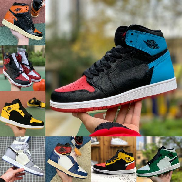 

2020 high 1 og x men basketball shoes obsidian asg unc crimson tint fearless banned retroes 1s chicago women white grey trainer sports shoes