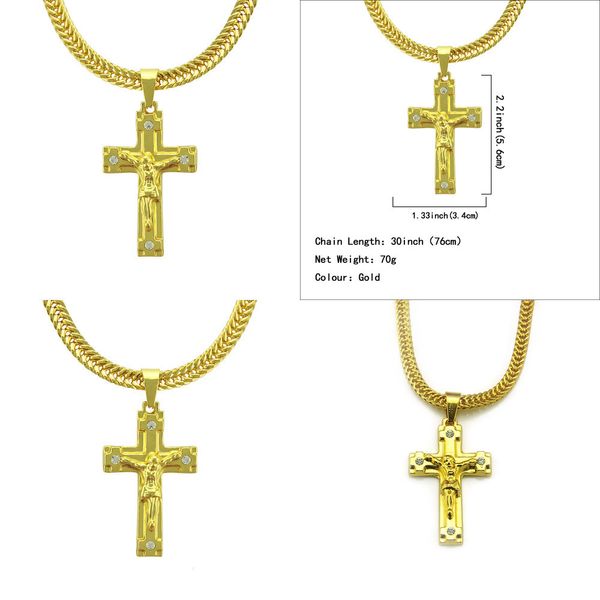 

stainless steel jewelry rapper chain vintage choker necklaces pendant necklaces owl anchor diamond pendant designer jewellery custom, Silver