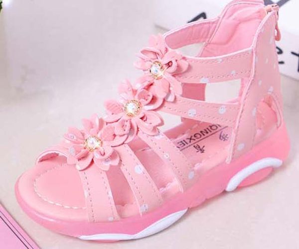 

with box kids shoes high-quality slippers brand sandals flat shoe chaussures enfants slide flip flops by shoe001store p16, Black;red